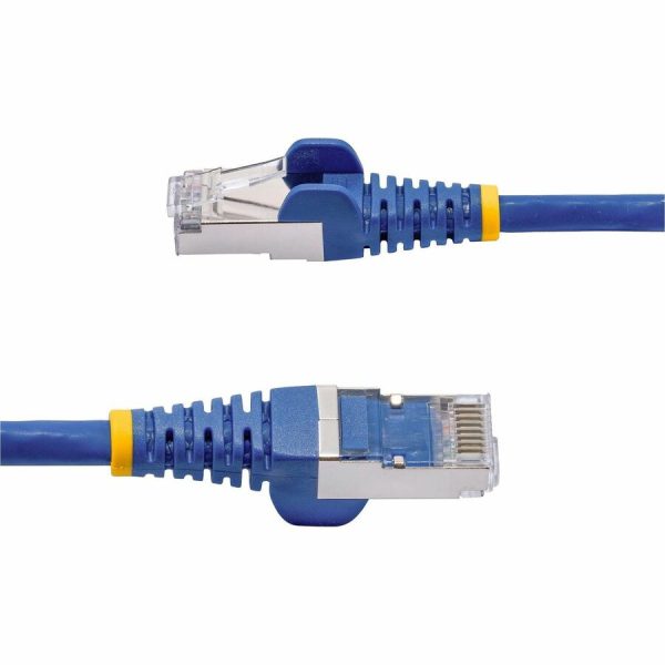 StarTech.com 10ft Blue CAT8 Ethernet Cable, Snagless RJ45, 25G/40G 2000MHz, 100W PoE, S/FTP, 26AWG Pure Bare Copper, LSZH Network Patch Cord - Image 3