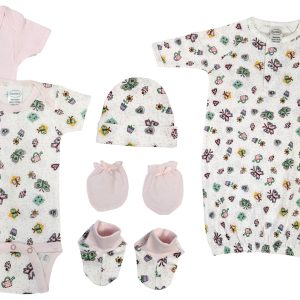 Newborn Baby Girl 6 Pc  Sets Nc_0600