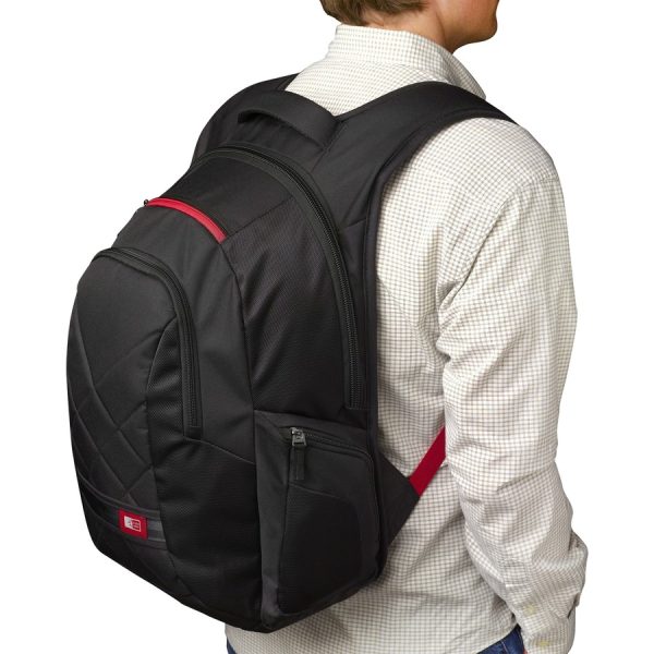 Case Logic DLBP-116 Carrying Case (Backpack) for 16" Apple Water Bottle, Notebook, Cell Phone, iPod, Accessories - Black - Image 7