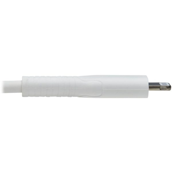 Eaton Tripp Lite Series USB-C to Lightning Sync/Charge Cable (M/M), MFi Certified, White, 2 m (6.6 ft.) - Image 4