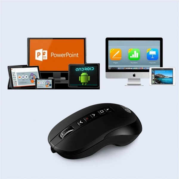 Adesso Air Mouse Wireless Desktop Presenter Mouse With Laser Pointer - Image 10