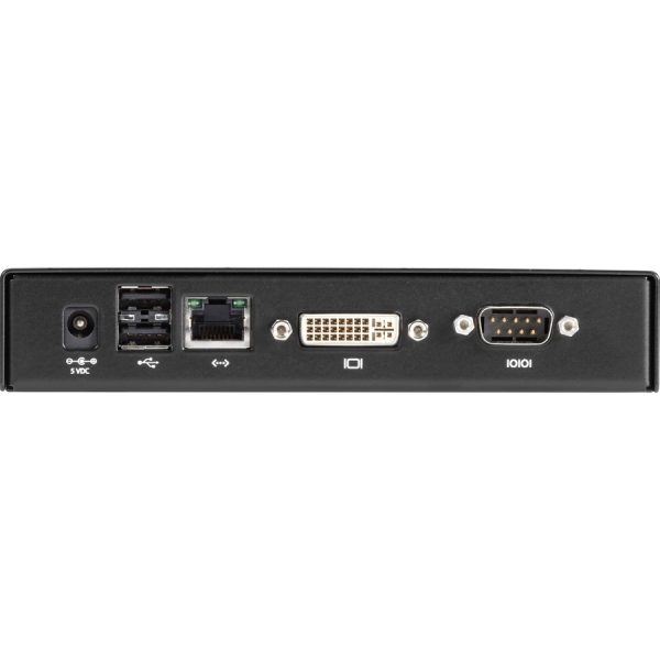 Black Box Emerald™ SE DVI KVM-over-IP Matrix Switch Receiver - Single Head, Full HD DVI, VUSB 2.0, Serial, Audio - Image 4