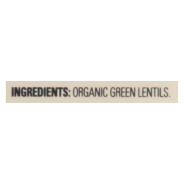 Arrowhead Mills - Organic Green Lentils - Case of 6 - 16 oz.