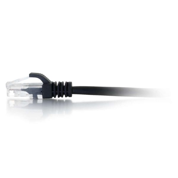 C2G 50ft Cat6a Unshielded Ethernet - Cat 6a Network Patch Cable - Black - Image 3