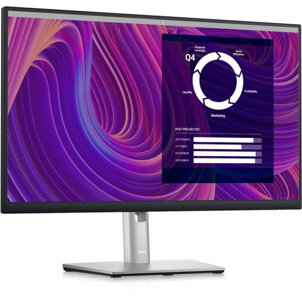Dell P2423D 24" Class QHD LCD Monitor - 16:9 - Black, Silver - Image 2