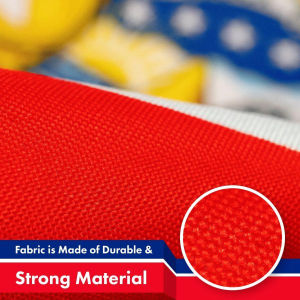 Costa Rica Costa Rican Flag 3x5 Ft 5-Pack 150D Printed Polyester By G128 - Image 4