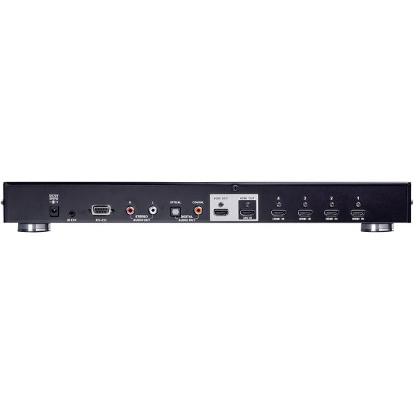 ATEN 4-Port True 4K HDMI Switch with Dual Output VS482B - Image 2