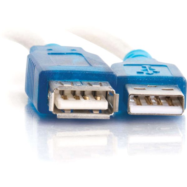 C2G 16.4ft USB Extension Cable - Active USB A to USB A Extension Cable - USB 2.0 - M/F - Image 3
