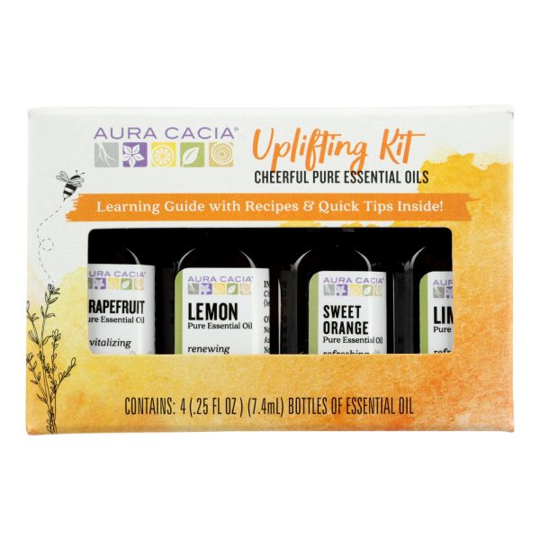 Aura Cacia - Ess Oil Uplifting Kit - 1 Each-1 KIT