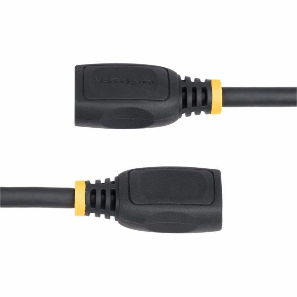 StarTech.com 18in (0.5m) HDMI 2.0 Extension Cable, High Speed HDMI Port Saver Cable, 4K 60Hz, HDMI Male to Female Extension Adapter Cord - Image 5