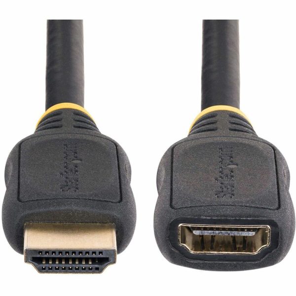 StarTech.com 18in (0.5m) HDMI 2.0 Extension Cable, High Speed HDMI Port Saver Cable, 4K 60Hz, HDMI Male to Female Extension Adapter Cord - Image 6