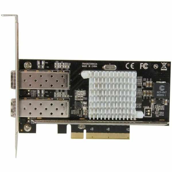 StarTech.com 10G Network Card - 2x 10G Open SFP+ Multimode LC Fiber Connector - Intel 82599 Chip - Gigabit Ethernet Card - Image 2