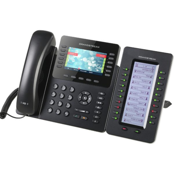 Grandstream GXP2170 IP Phone - Corded/Cordless - Corded - Bluetooth - Wall Mountable - Black - Image 2