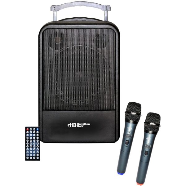Hamilton Buhl High Quality PA System - DVD/CD/MP3 Bluetooth® and Wireless Handheld Microphones - Image 2