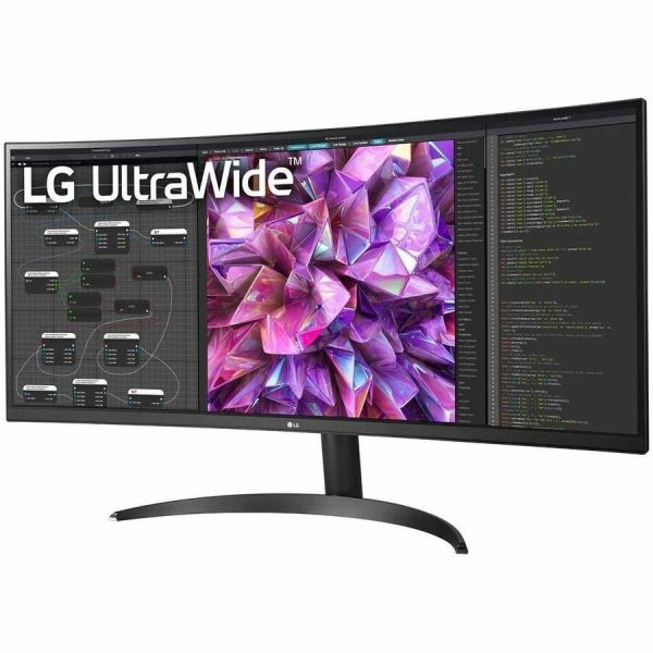 LG 34BQ60QC-B 34" Class UW-QHD Curved Screen LCD Monitor - 21:9