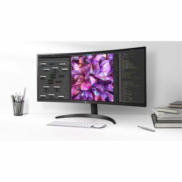 LG 34BQ60QC-B 34" Class UW-QHD Curved Screen LCD Monitor - 21:9 - Image 8