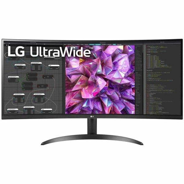 LG 34BQ60QC-B 34" Class UW-QHD Curved Screen LCD Monitor - 21:9 - Image 9