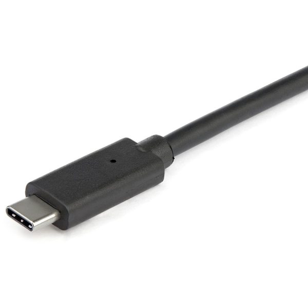 StarTech.com 3 Port USB C Hub with Gigabit Ethernet - 2x USB-A/1x USB-C - SuperSpeed 10Gbps USB 3.2 Gen 2 Type C Hub - USB Bus Powered - Image 2