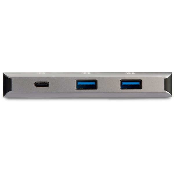 StarTech.com 3 Port USB C Hub with Gigabit Ethernet - 2x USB-A/1x USB-C - SuperSpeed 10Gbps USB 3.2 Gen 2 Type C Hub - USB Bus Powered - Image 3