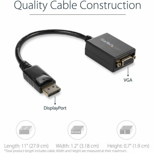 StarTech.com DisplayPort to VGA Video Adapter Converter - Image 3