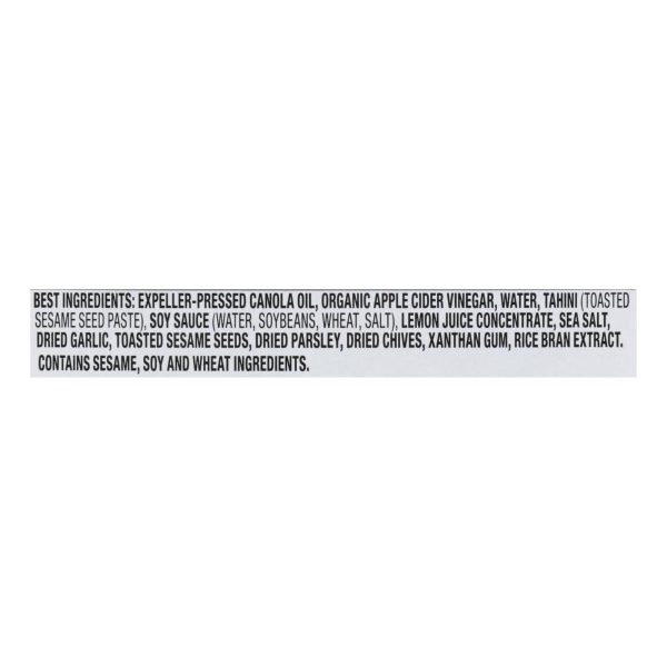 Annie's Naturals Dressing Goddess - Case of 6 - 8 fl oz.