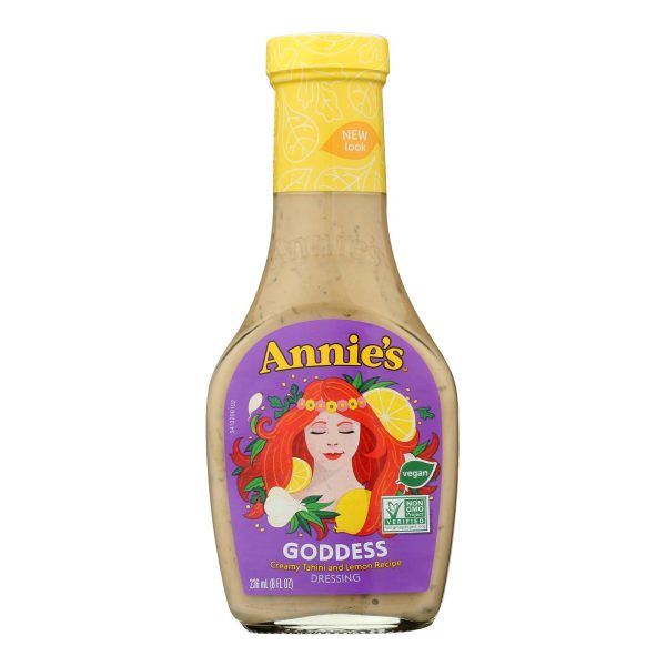 Annie's Naturals Dressing Goddess - Case of 6 - 8 fl oz. - Image 2