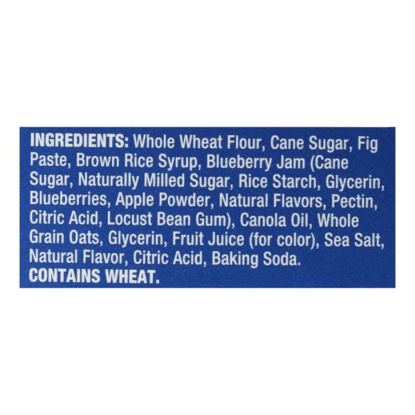 Nature's Bakery Stone Ground Whole Wheat Fig Bar - Blueberry - Case of 6 - 2 oz. - Image 3