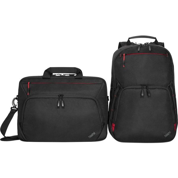 Lenovo Essential Plus Carrying Case Rugged (Briefcase) for 15.6" Notebook - Black - Image 5