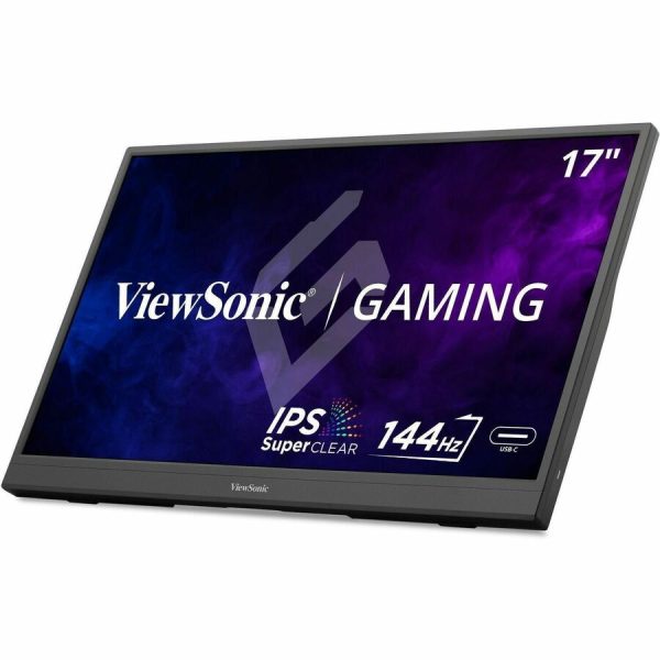 ViewSonic VX1754 17 Inch 1080p IPS Portable Gaming Monitor with 144Hz, AMD FreeSync, 2 Way Powered 60W USB C, Mini HDMI, and Built-in Stand with Protective Cover - Image 5