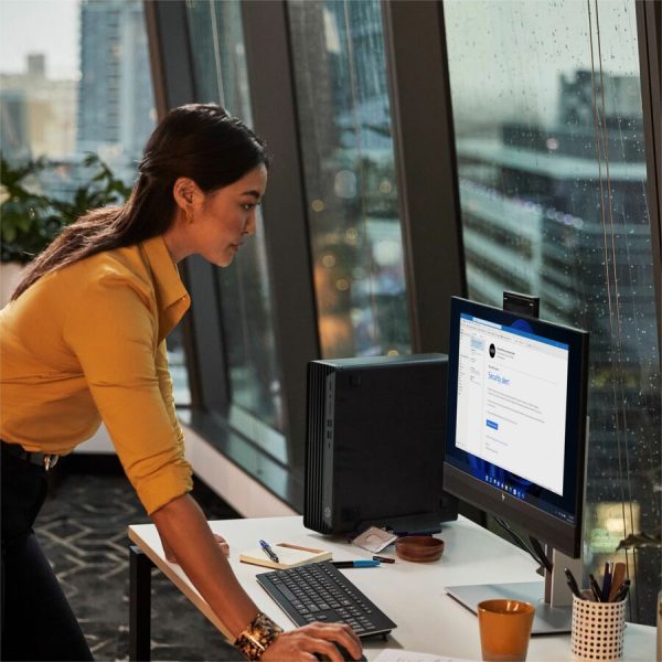 HP Elite 800 G9 Desktop Computer - Intel Core i7 14th Gen i7-14700 - vPro Technology - 32 GB - 512 GB SSD - Small Form Factor - Black - Image 4