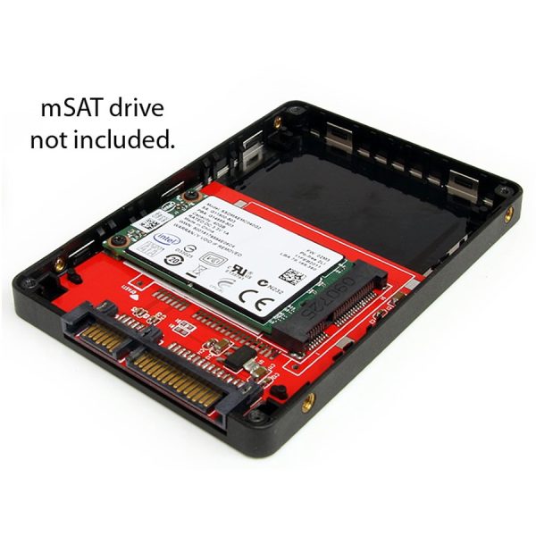 StarTech.com 2.5in SATA to Mini SATA SSD Adapter Enclosure - Image 4