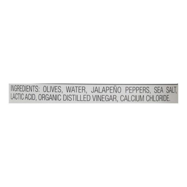 Jeff's Natural Jeff's Natural Jalapeno Stuffed Olives - Jalapeno Stuffed Olives - Case of 6 - 7.5 oz. - Image 2