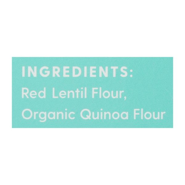 Ancient Harvest Pasta - Supergrain - Red Lentil and Quinoa Rotelle - Gluten Free - 8 oz - case of 6 - Image 3