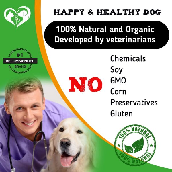 Flea and Tick Prevention Chewable Pills for Dogs   Revolution Oral Flea Treatment for Pets & Complex Multivitamin  Natural Pest Control & Defense Chews   Small Tablets Made in USA (10 Oz) - Image 6