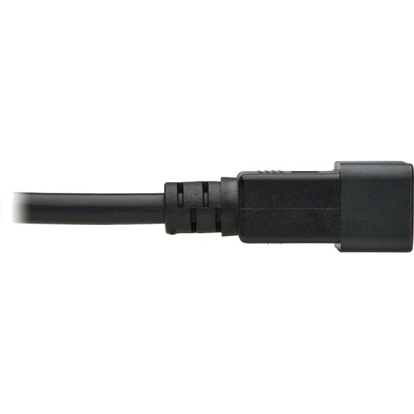 Eaton Tripp Lite Series Power Extension Cord, C19 to C20 - Heavy-Duty, 15A, 250V, 14 AWG, 15 ft. (4.6 m), Black - Image 2