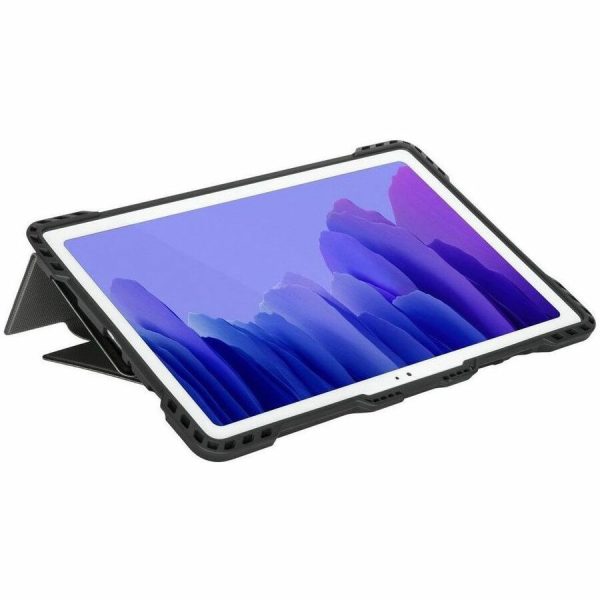 Targus Pro-Tek THZ888GL Carrying Case (Folio) for 10.4" Samsung Galaxy Tab A7 Tablet - Black/Charcoal - Image 7