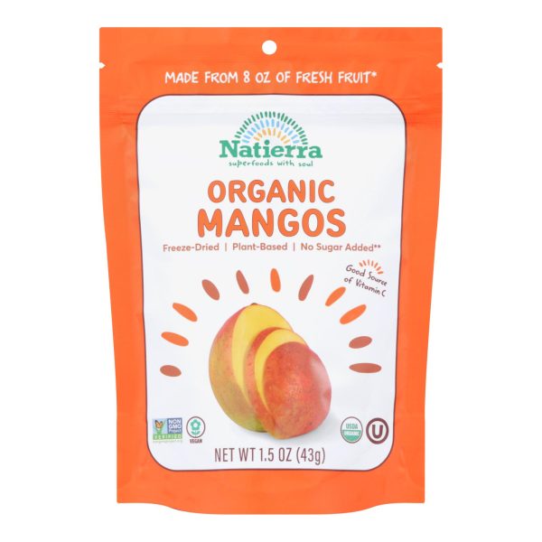 Natierra Freeze Dried - Mangos - Case of 12 - 1.5 oz. - Image 2