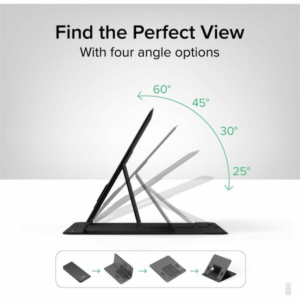 Plugable Drawing Tablet Stand Folio, Portable Foldable Laptop Stand with 4 Adjustable Angles - Image 4