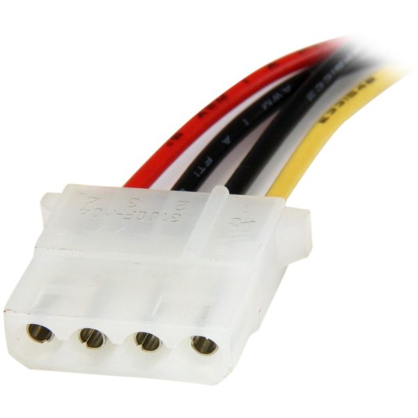 StarTech.com 12in SATA to LP4 Power Cable Adapter - F/M - Image 2