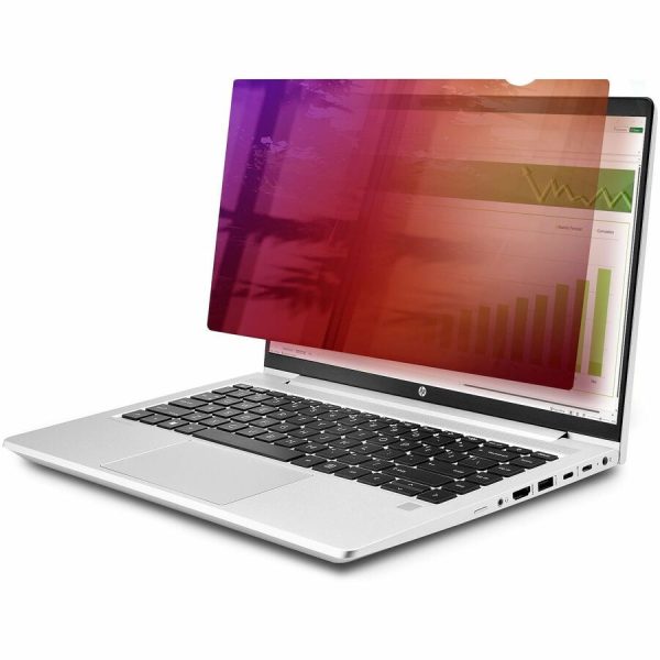 StarTech.com 14-inch 16:9 Laptop Privacy Screen, Reversible Gold Filter w/Enhanced Privacy, Computer Security Filter, +/- 30° View Angle