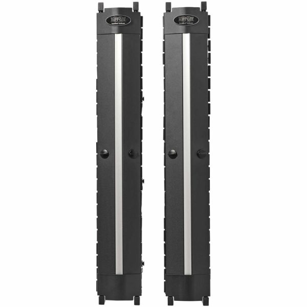 Eaton Tripp Lite Series High-Capacity Vertical Cable Manager - Deep Double Finger Duct with Cover, Single Sided, 6 in. Wide, Black, 7 ft. (2.2 m) - Image 2