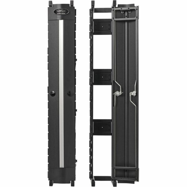 Eaton Tripp Lite Series High-Capacity Vertical Cable Manager - Deep Double Finger Duct with Cover, Single Sided, 6 in. Wide, Black, 7 ft. (2.2 m) - Image 6