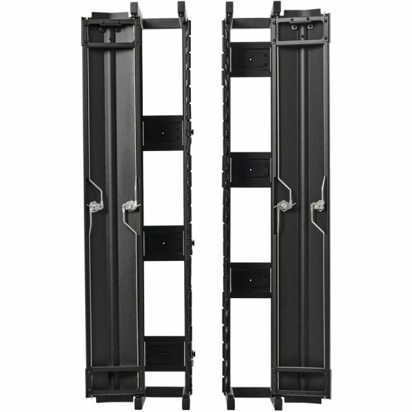 Eaton Tripp Lite Series High-Capacity Vertical Cable Manager - Deep Double Finger Duct with Cover, Single Sided, 6 in. Wide, Black, 7 ft. (2.2 m) - Image 8