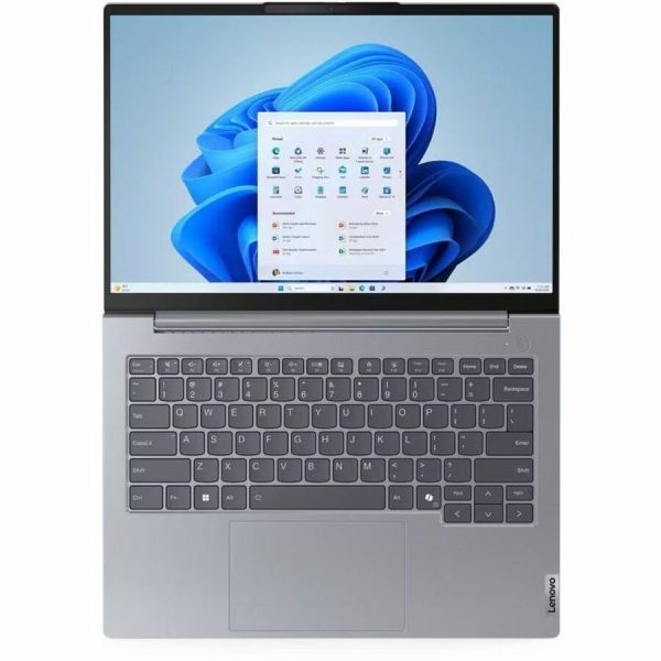 Lenovo ThinkBook 14 G7 ARP 21MV0008US 14" Notebook - WUXGA - AMD Ryzen 5 7535HS - 8 GB - 256 GB SSD - English (US) Keyboard - Arctic Gray - Image 2