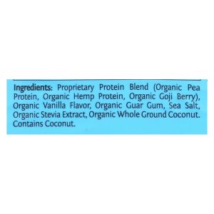 Sunwarrior Warrior Vanilla Blend Pea, Hemp Seed & Goji Berry Blended Protein  - 1 Each - 375 GRM