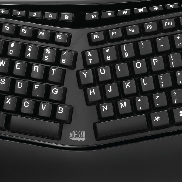 Adesso Desktop Ergonomic Keyboard - Image 2