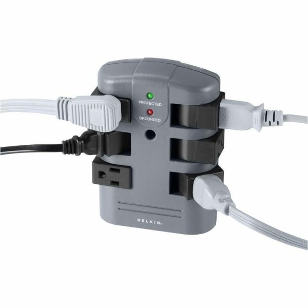 Belkin 6 Outlet Surge Protector with 6ft Power Cord - 5 pack - 1080 Joules - Image 3