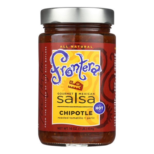 Frontera Foods Chipotle Salsa - Chipotle - Case of 6 - 16 oz. - Image 2