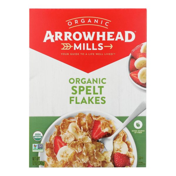 Arrowhead Mills - Cereal Spelt Flakes - Case of 6-12 OZ - Image 2