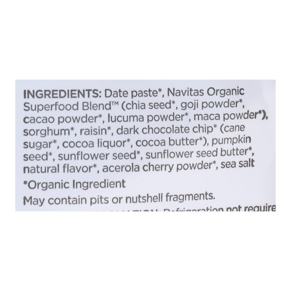 Navitas Naturals Snacks - Organic - Power - Cacao Goji - 8 oz - case of 12 - Image 2
